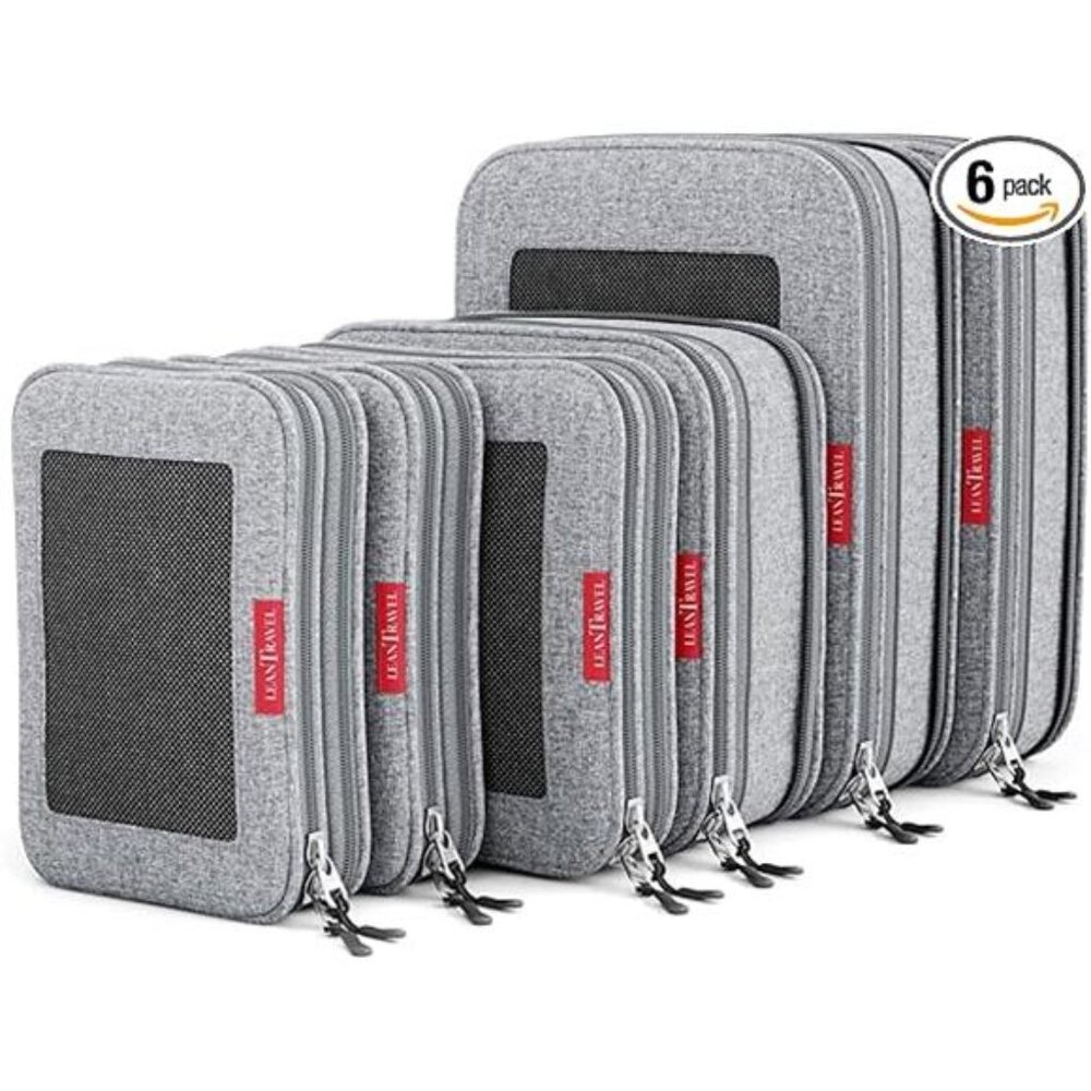 Premium Compression Packing Cubes For Travel - Lu… - image 7